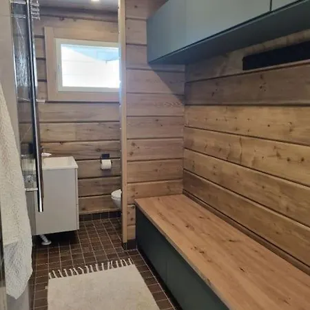 Unique Log House With A Hot Tub Cozy Log Rovaniemi
