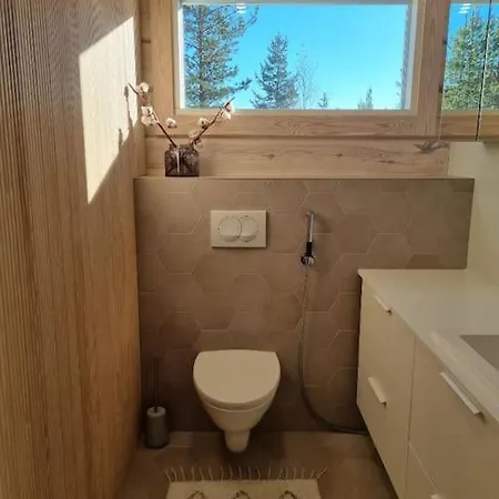 Loma-asunnot Unique Log House With A Hot Tub Cozy Log