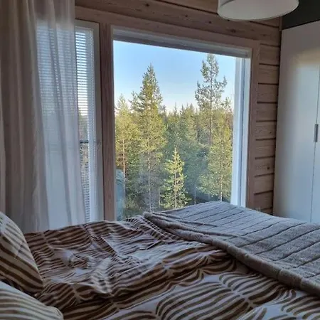 Unique Log House With A Hot Tub Cozy Log Rovaniemi